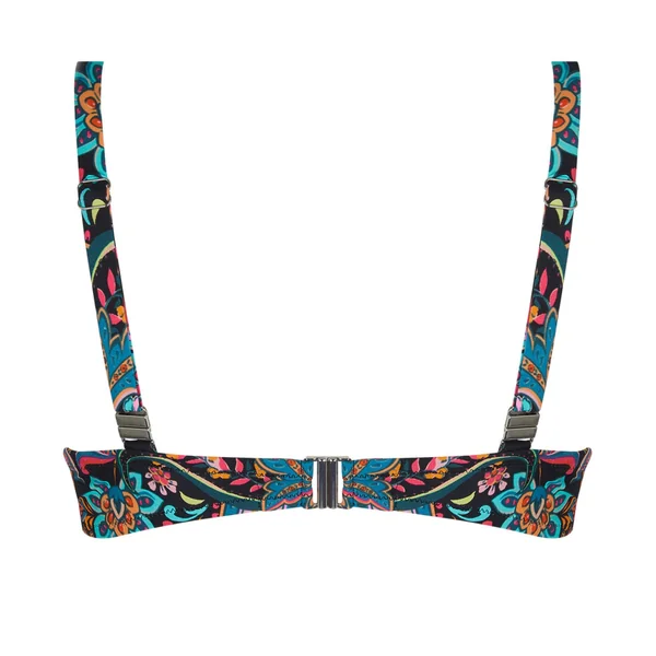 Haut de maillot de bain corbeille fitting La Bayadère Noir Flashy