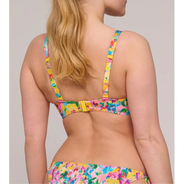 Haut de maillot de bain plongeant Ubud Sun Glow