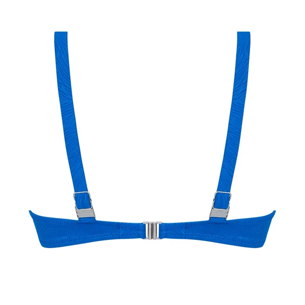 Haut de maillot de bain triangle La Muse des Vagues Bleu Cobalt