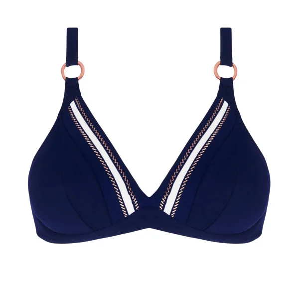 Haut de maillot triangle Cordage Précieux Cordage Navy