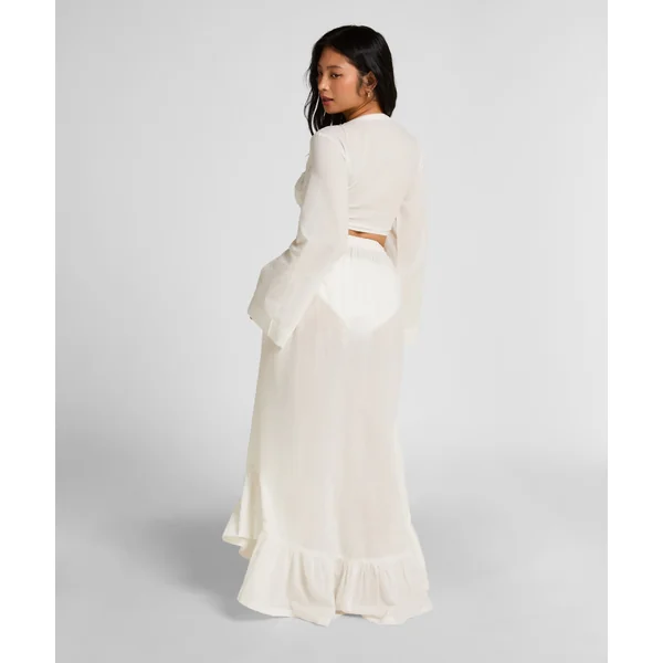 Haut de plage Glam - Blanc