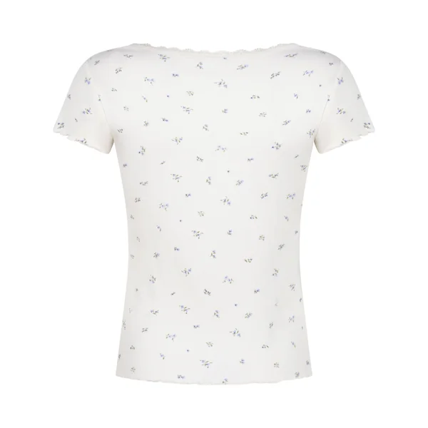Haut de Pyjama Daisy - Blanc