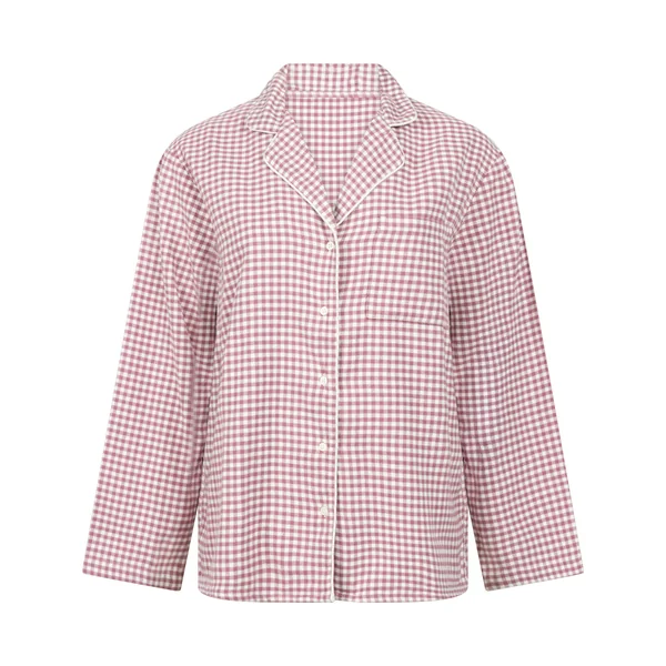 Haut de pyjama Flanel Essentials - Violet