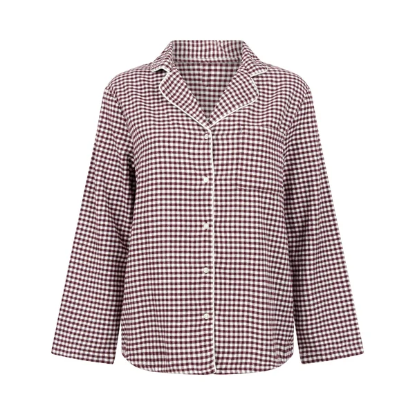 Haut de pyjama Flanel Essentials - Violet