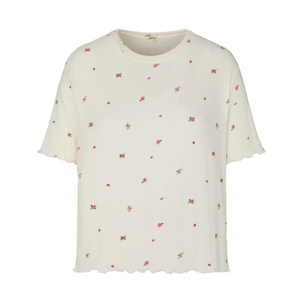 Haut de Pyjama Pointelle - Blanc
