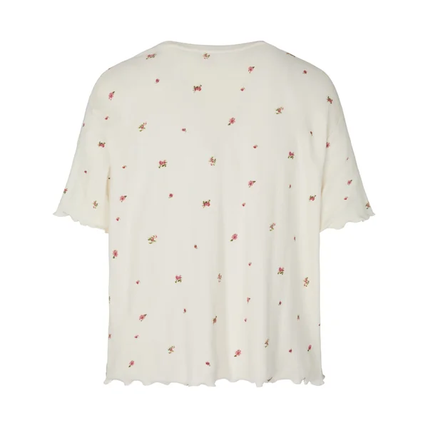 Haut de Pyjama Pointelle - Blanc