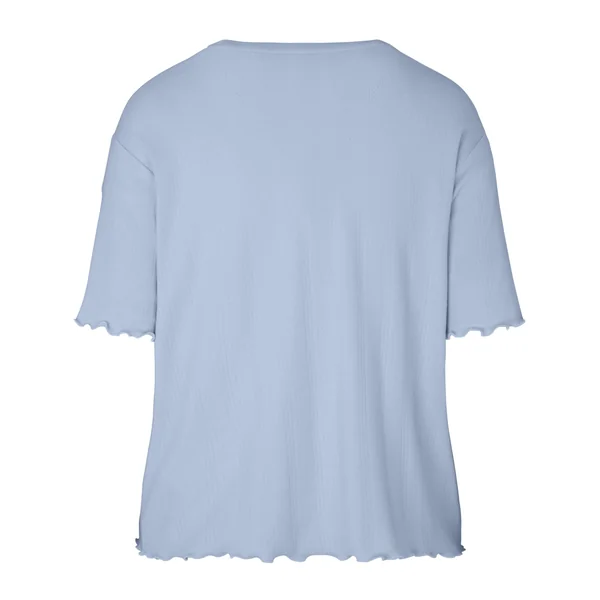 Haut de Pyjama Pointelle - Bleu