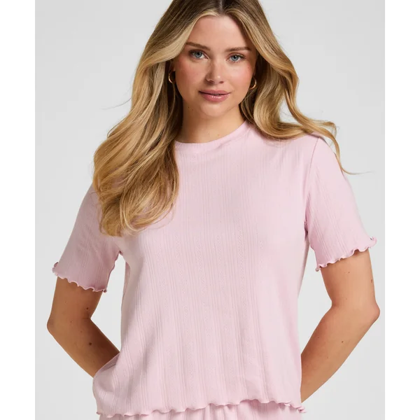 Haut de Pyjama Pointelle - Rose