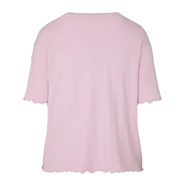 Haut de Pyjama Pointelle - Rose