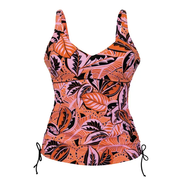 Haut de tankini à armatures Mandarine
