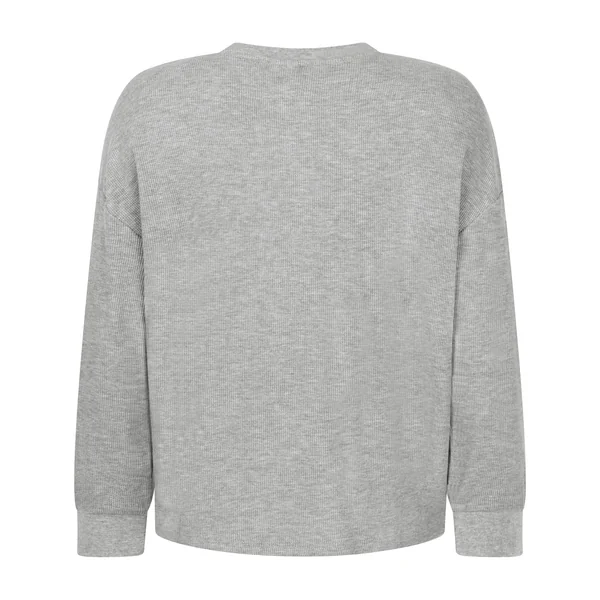 Haut gaufre Henley - Gris
