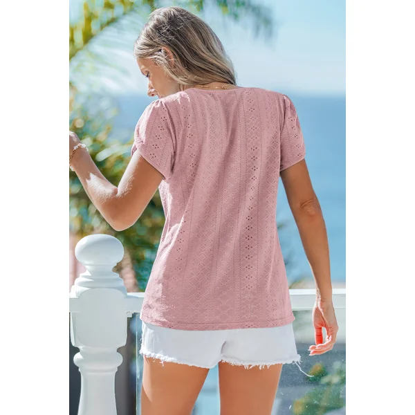 Haut rose délicat