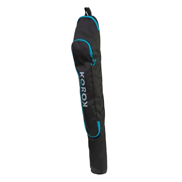 Housse de hockey sur gazon petit volume FH150 ado/adulte noir et bleu