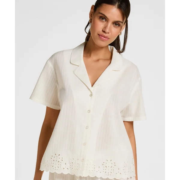 Jacket Scallop - Blanc