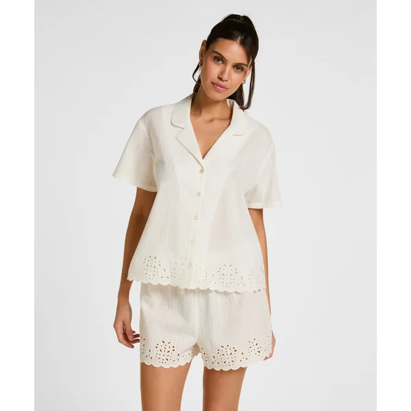 Jacket Scallop - Blanc