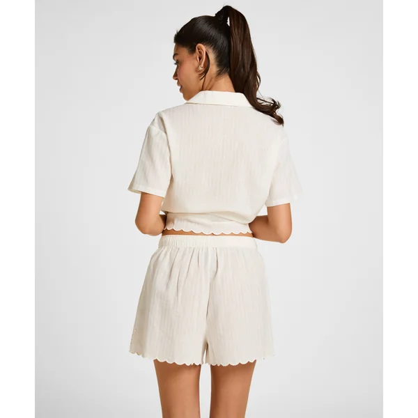Jacket Scallop - Blanc