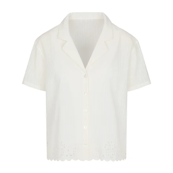 Jacket Scallop - Blanc