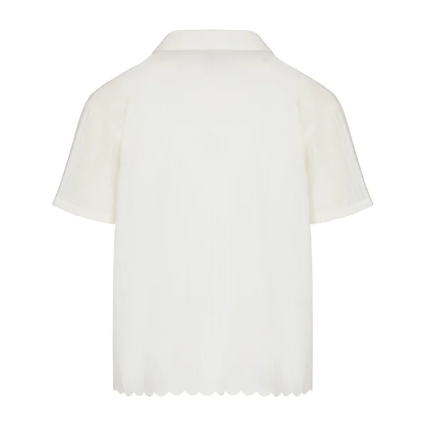 Jacket Scallop - Blanc