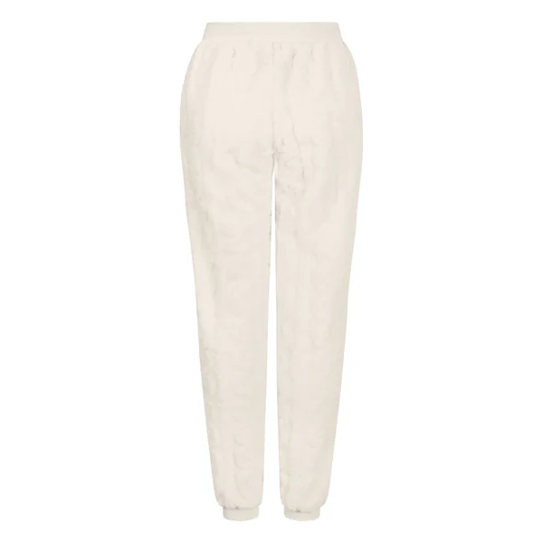 Jogger en polaire torsadée - Blanc