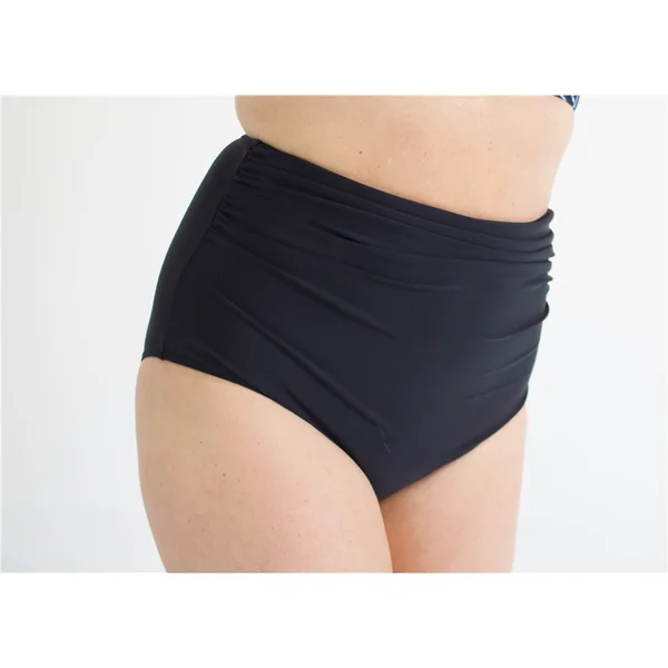 Karmilla - Culotte de maillot taille très haute Noir 10