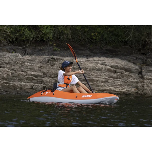 Kayak rigide de loisirs 1 place (1 adulte + 1 enfant) ouassou tahe