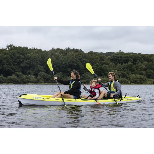 Kayak rigide de loisirs 2 places (2 adultes + 1 enfant) Borneo TAHE