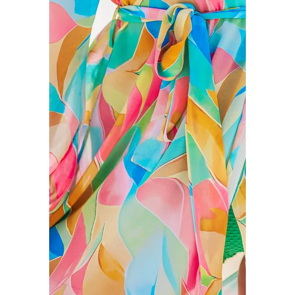 Kimono cover up col surplis
