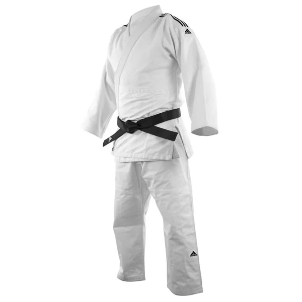 Kimono de judo Adidas - J690 blanc bandes noires