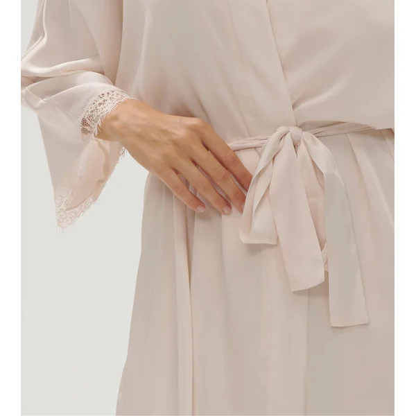 Kimono Satin Secrets Rose Sakura
