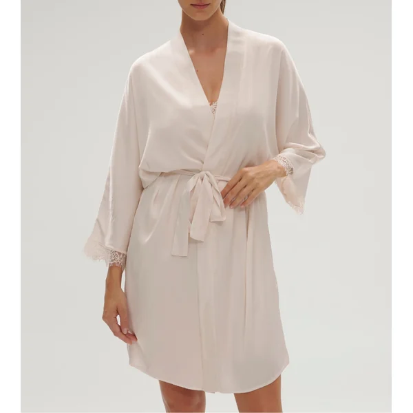 Kimono Satin Secrets Rose Sakura