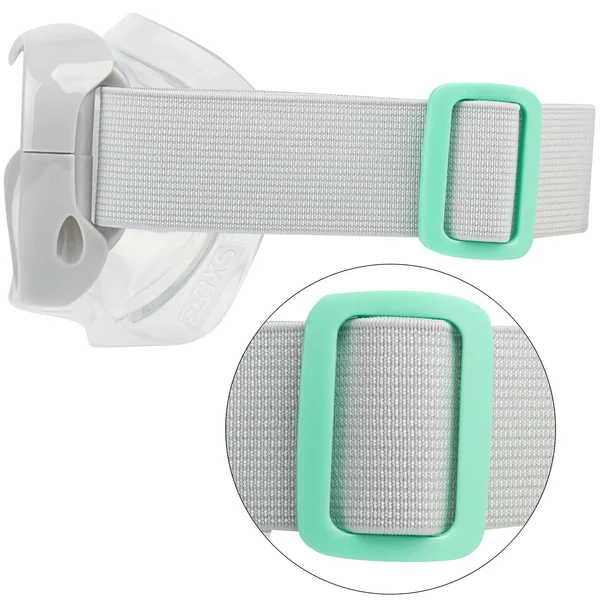Kit de snorkeling subea masque tuba, 100 JR enfant gris