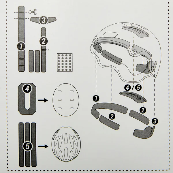 Kit mousses de rechange casque Oxelo