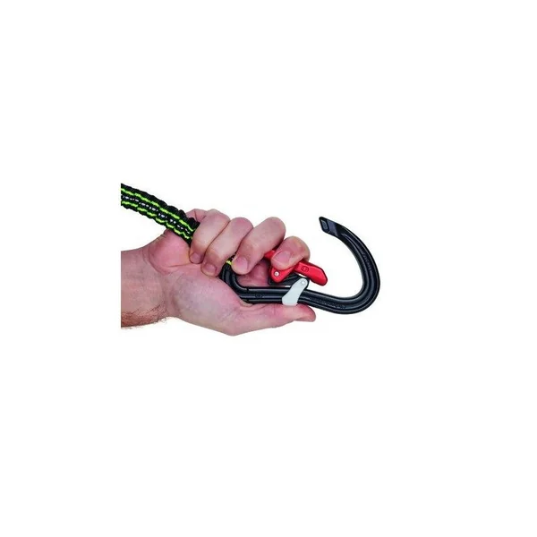 Longe de harnais Proline - sangle plate/1 mousqueton