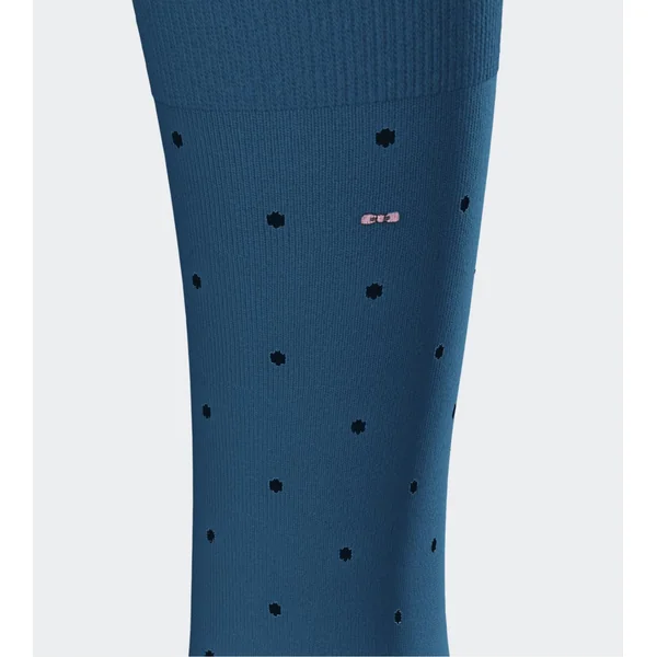 Lot de 2 chaussettes en coton uni + imprimé à pois Midnight