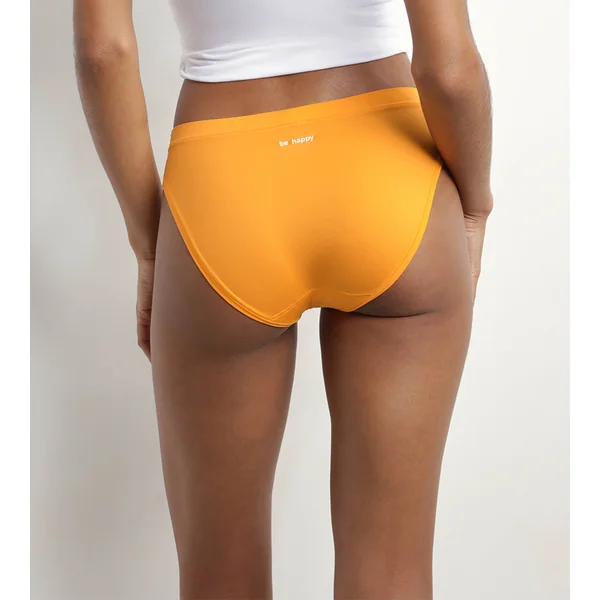 Lot de 2 slips femme en coton et nylon Fuchsia Jaune Oh My Dim’s