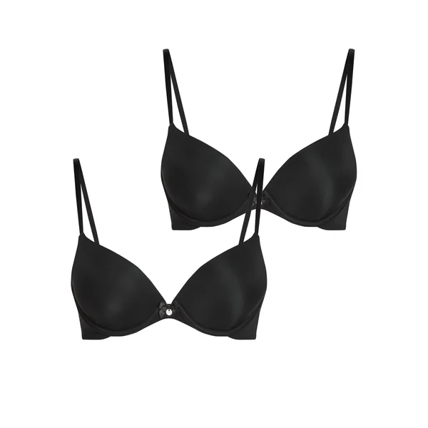 Lot de 2 Soutiens-gorge à armatures préformés - Noir