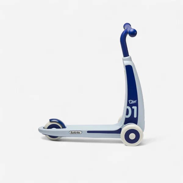 Lot de 2 Trottinettes Dino bleu