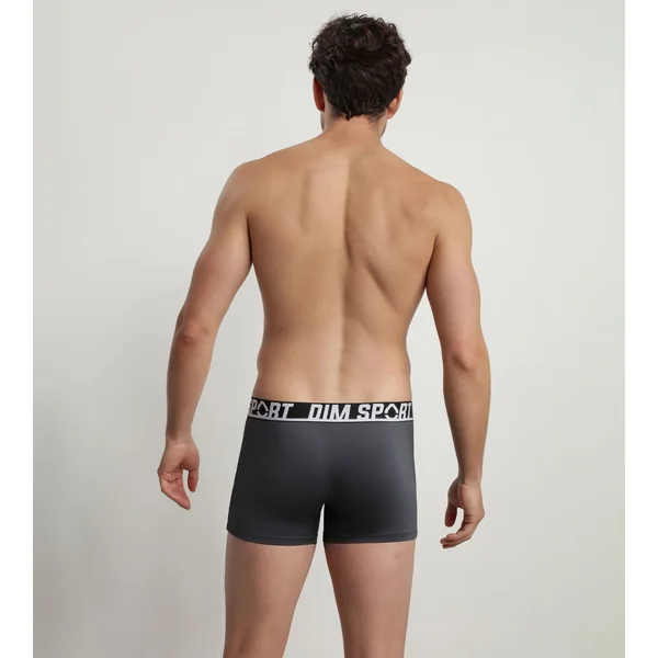 Lot de 3 boxers homme microfibre thermorégulateur Violet Dim Sport