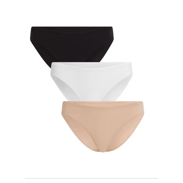 Lot de 3 Brésiliennes Kira - Blanc