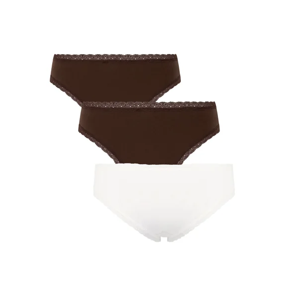 Lot de 3 Georgia - Marron