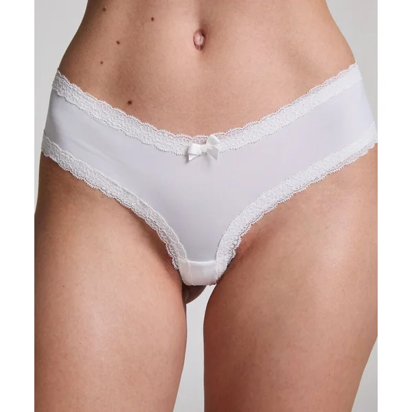 Lot de 3 shorts brésiliens en coton Georgia - Blanc