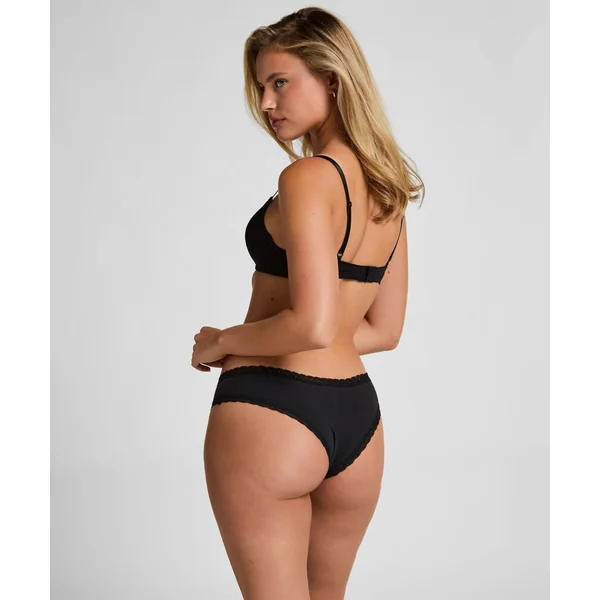 Lot de 3 shorts brésiliens en coton Georgia - Noir