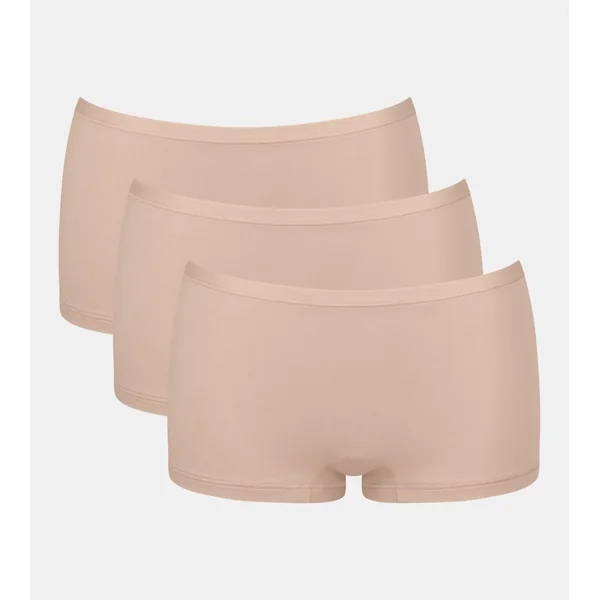 Lot de 3 shorts Go Daily Cotton Beige