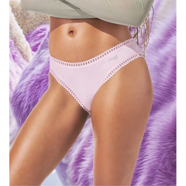 Lot de 3 Shorty Hipster Go Crush Bleu/Rose