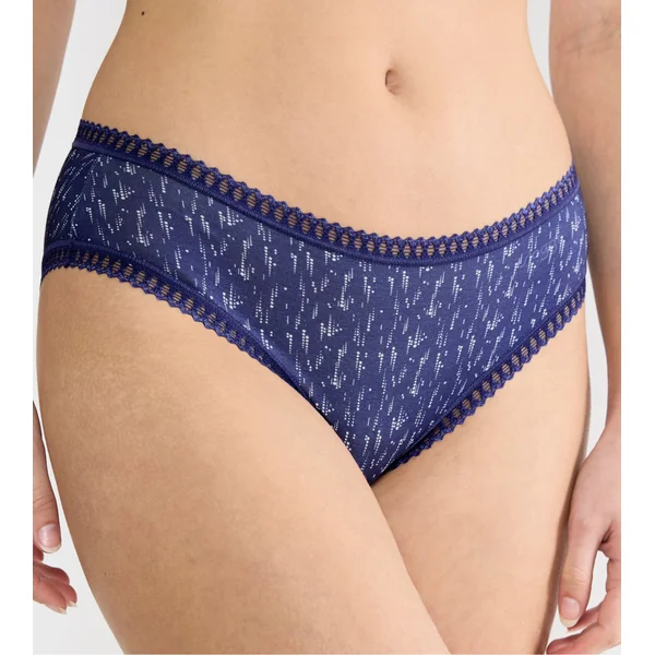 Lot de 3 Shorty Hipster Go Crush Bleu/Rose
