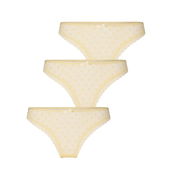 Lot de 3 Strings Phoebe - Rose