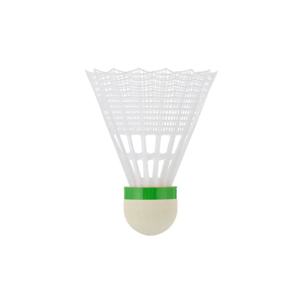 Lot De 3 Volants De Badminton En Plastique PSC 100 Medium - Blanc/Gris/Orange