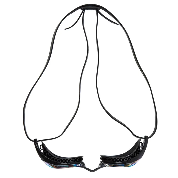 Lunettes de natation Arena Airspeed mirror jaune noir.