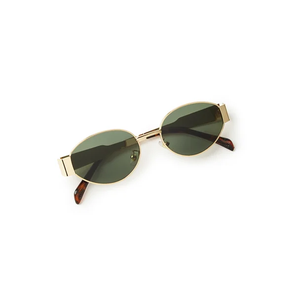 Lunettes de soleil dorées