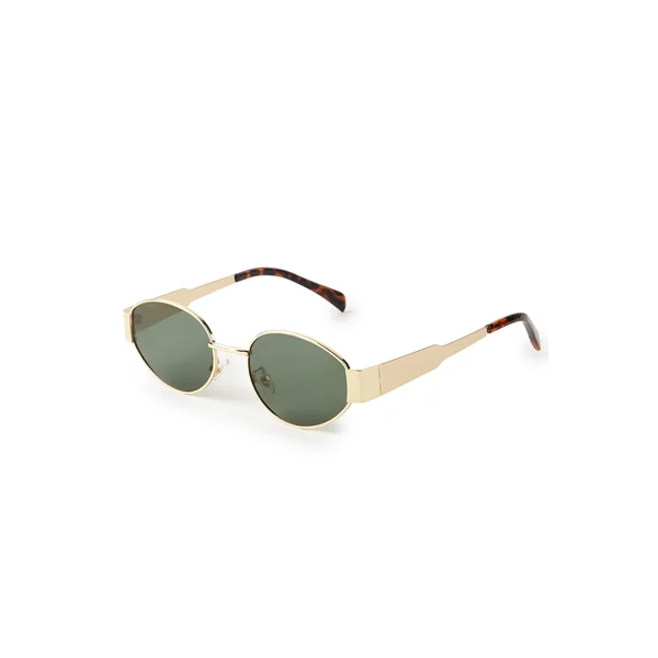 Lunettes de soleil dorées